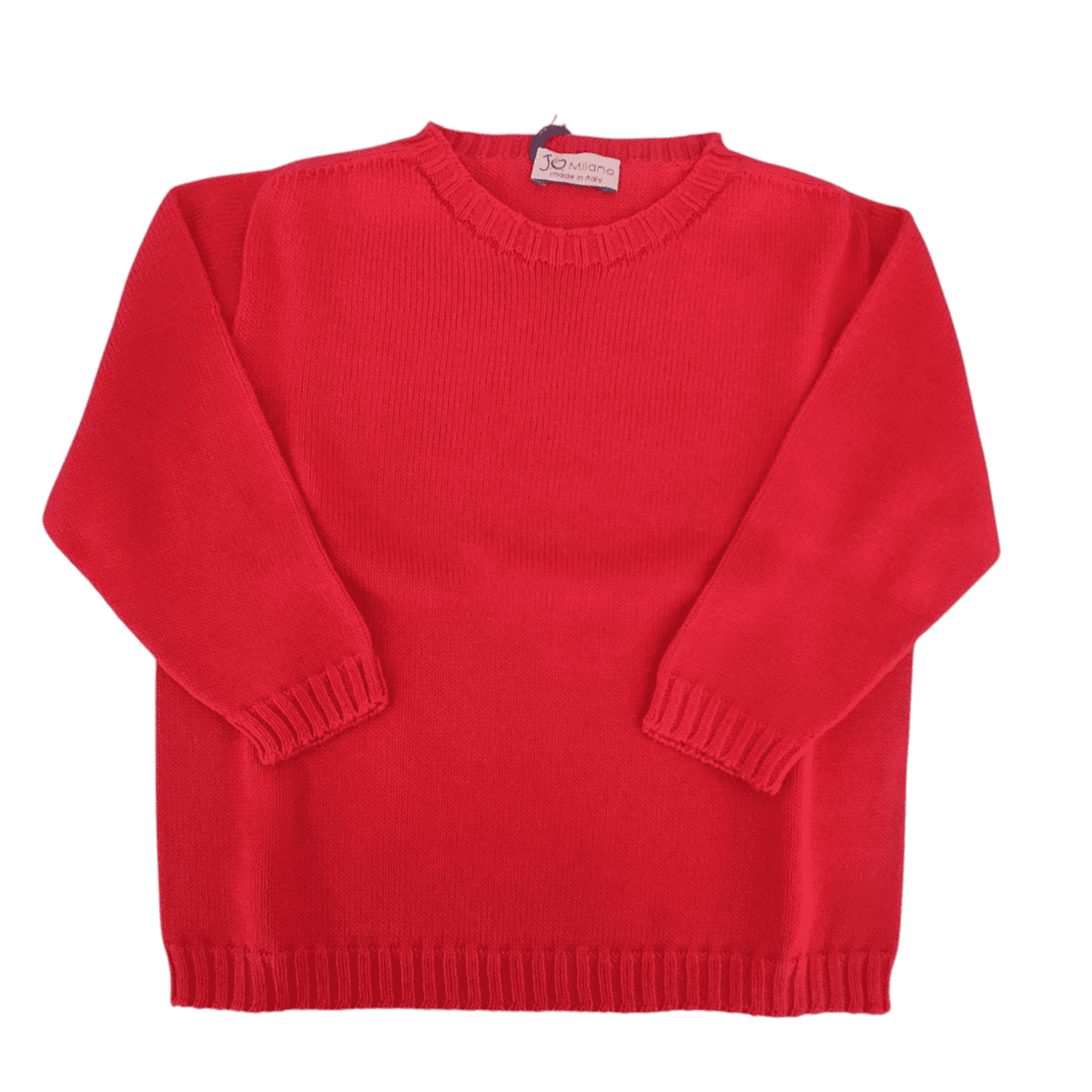 Maglione girocollo in filo di cotone. - immagine 5