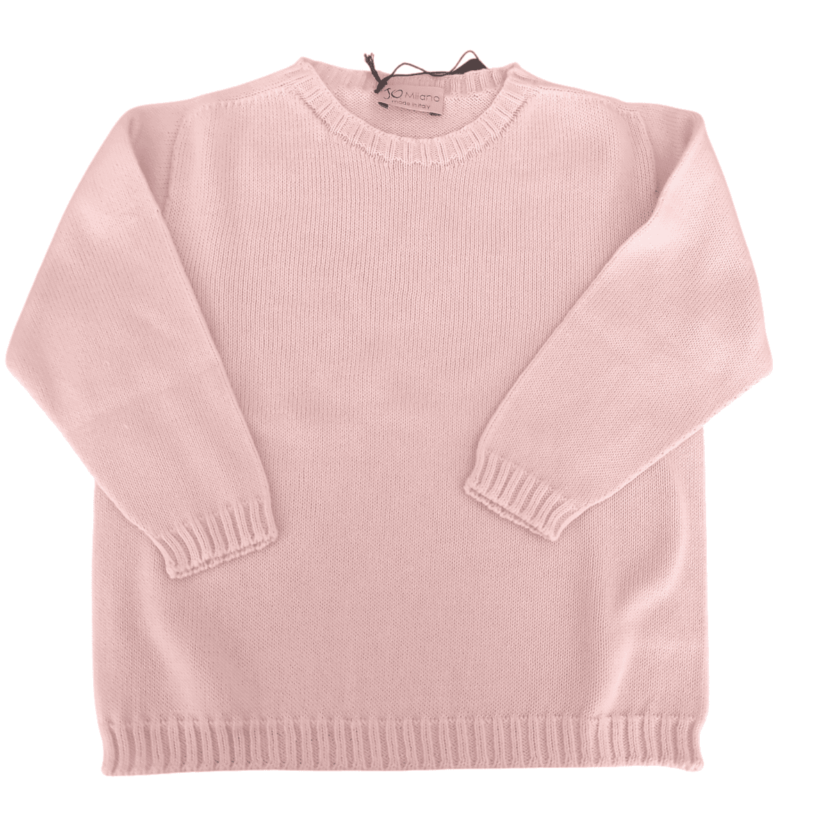 Maglione girocollo in filo di cotone. - immagine 9