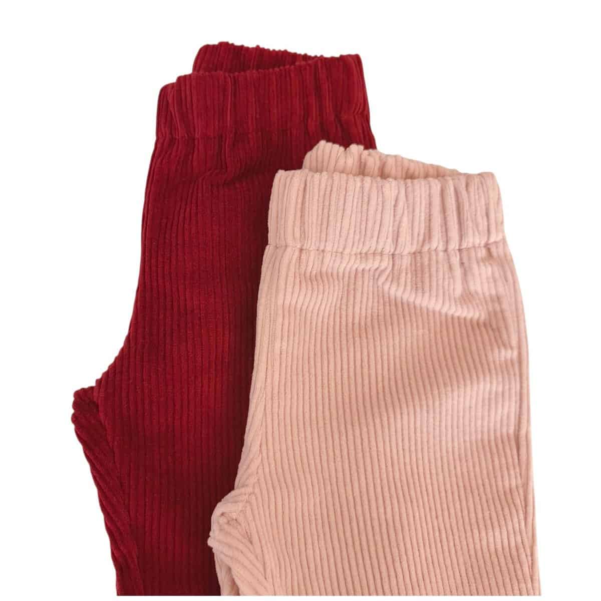 Pantaloni a zampa in velluto a coste (+ colori) - immagine 2