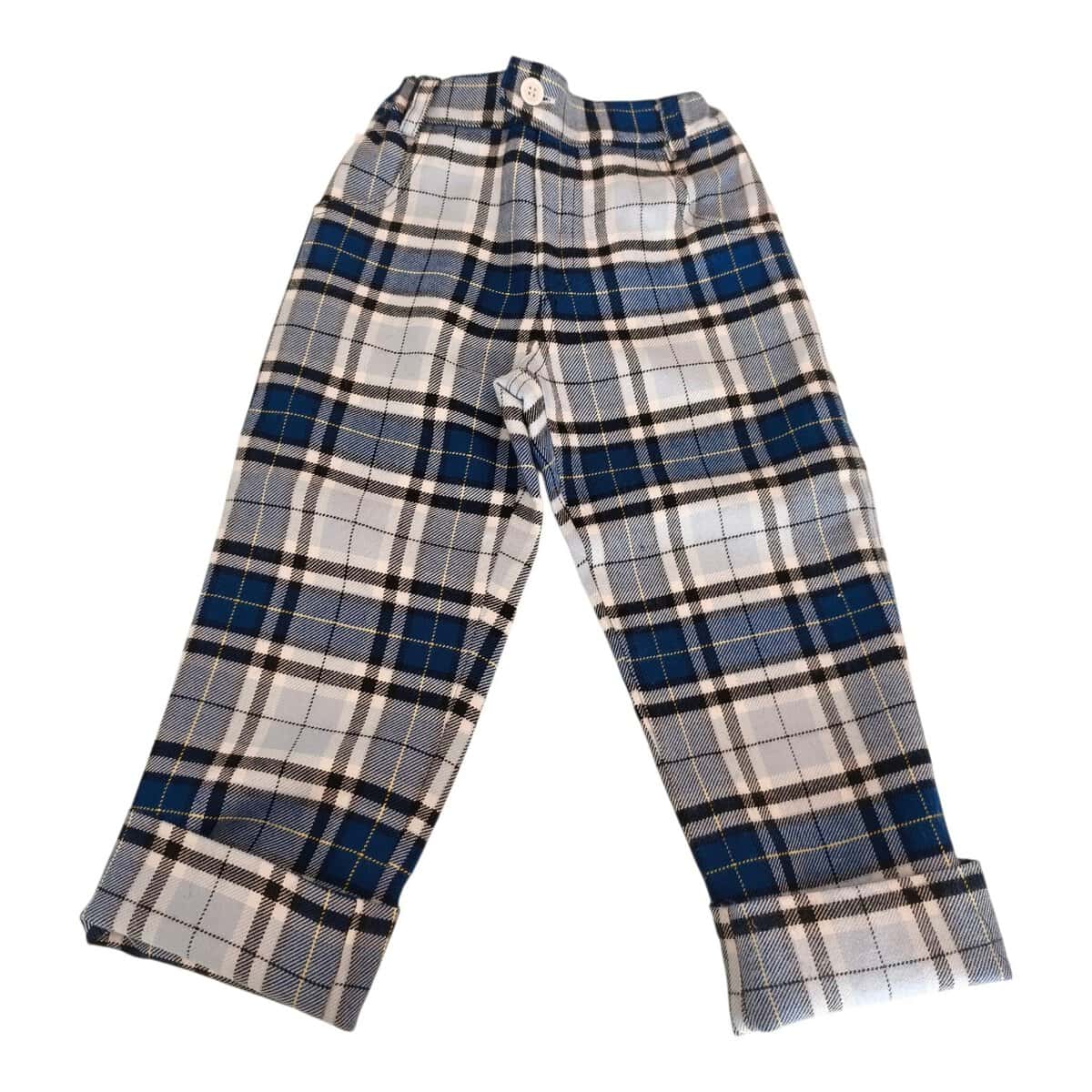 Pantalone Pino scozzese azzurro
