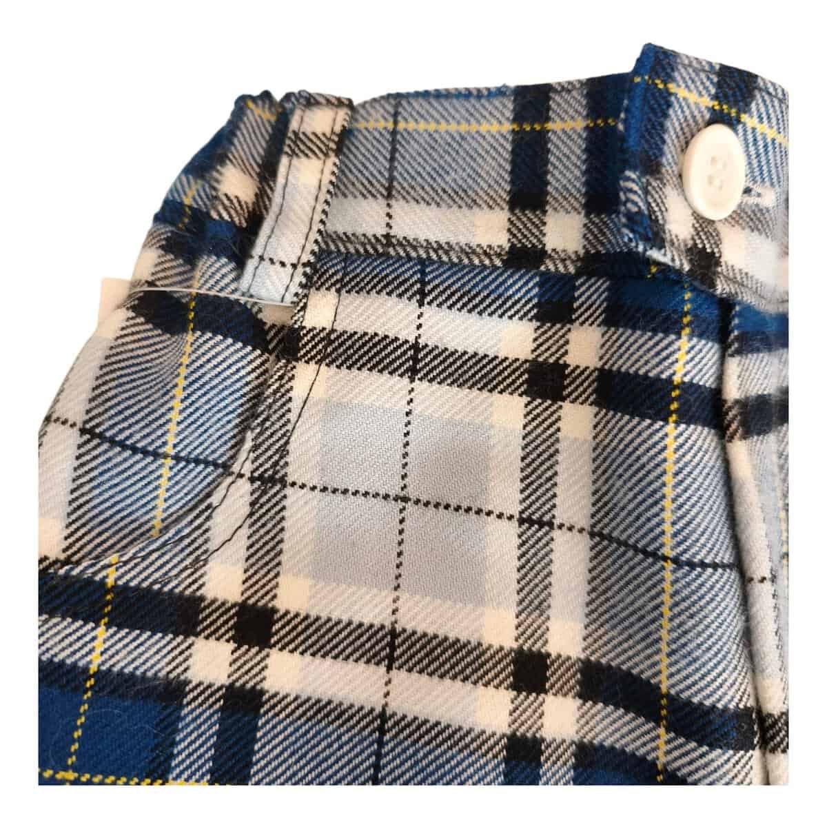 Pantalone Pino scozzese azzurro - immagine 3