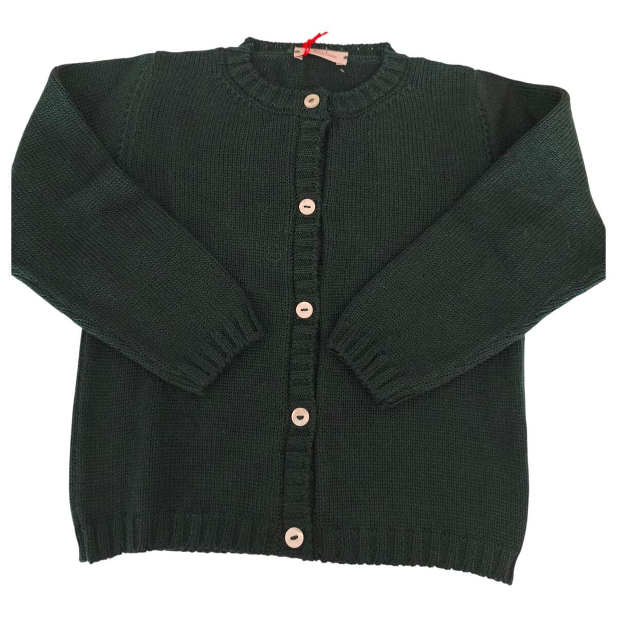 Cardigan a coreana in pura lana - immagine 5