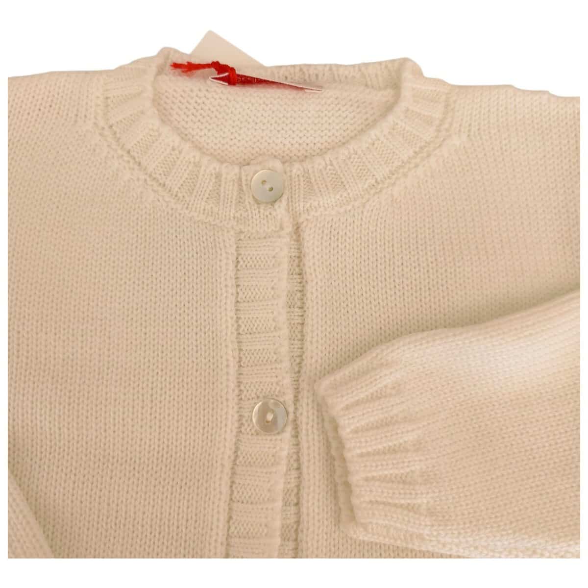 Cardigan a coreana in pura lana - immagine 10